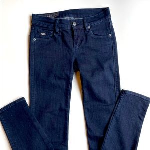 Armani Exchange dark blue jean size 24 skinny
